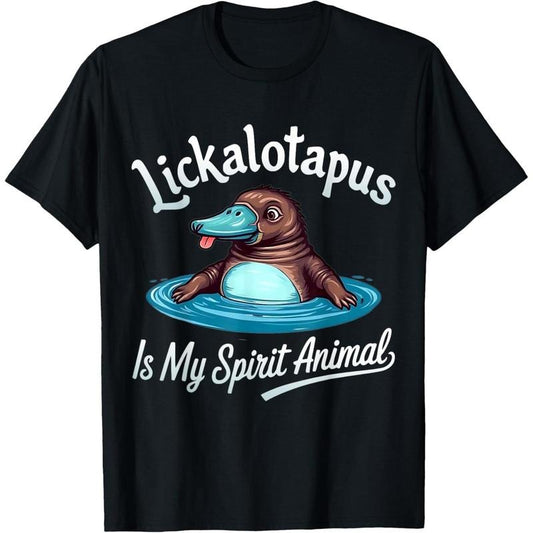 Funny Lickalotopus Is My Spirit Animal Shirt Funny Humor T-Shirt made in usa Hoodie, Sweatshirt | WearSparks.com