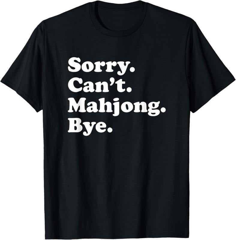 Funny Mahjong Gift for Men Women Boys or Girls T-Shirt Hoodie, Sweatshirt | WearSparks.com