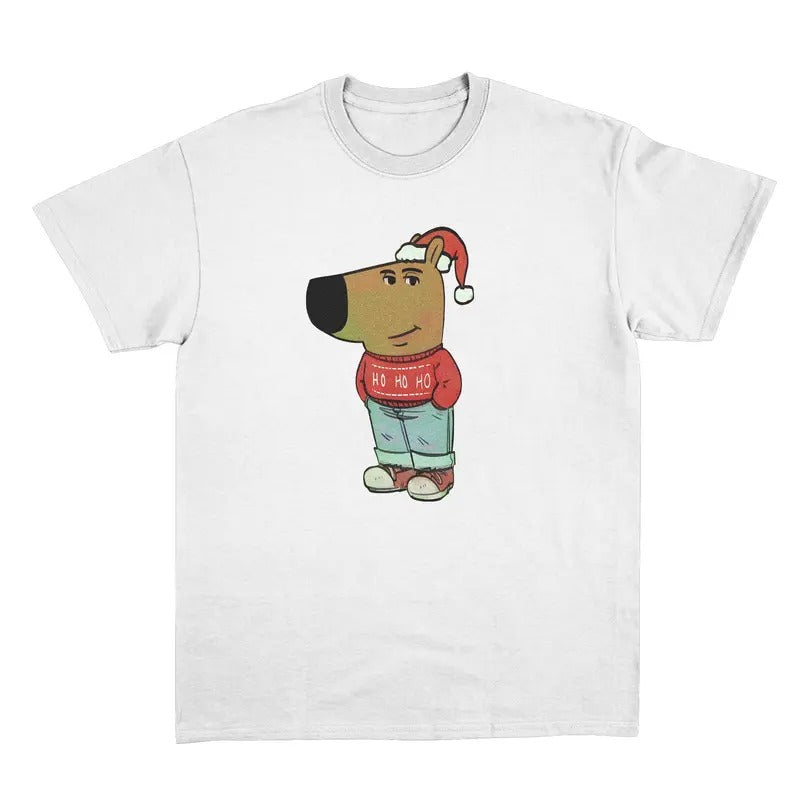 Funny Meme Chill Guy Christmas Shirt, Funny Dog Cartoon Shirt, Tik Tok Meme Shirt, Chill Guy Xmas Tee, Casual and...