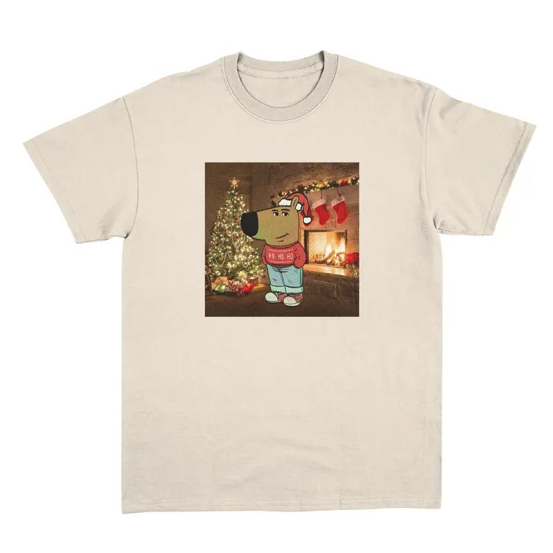 Funny Meme Chill Guy Christmas Shirt, Funny Dog Cartoon Shirt, Tik Tok Meme Shirt, Chill Guy Xmas Tee, Casual and...