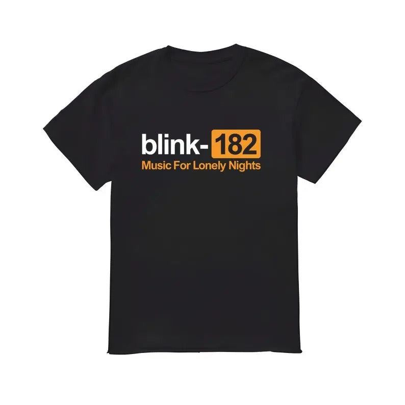 Funny Meme Shirt, Blink-182 Music For Lonely Nights Tee, Gift Unisex T-Shirt Hoodie, Sweatshirt | WearSparks.com