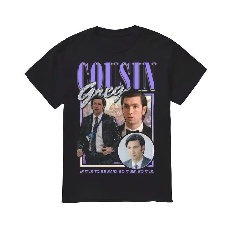 Funny Meme Shirt, Cousin Greg Succession Tee, Gift Unisex T-Shirt Casual Fabric Hoodie, Sweatshirt | WearSparks.com