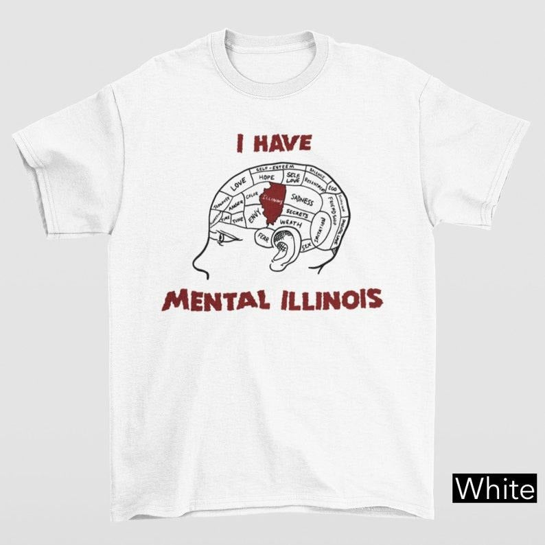 Funny Meme Shirt, I Have Mental Illinois Tee, Gift Unisex T-Shirt Hoodie, Sweatshirt | WearSparks.com