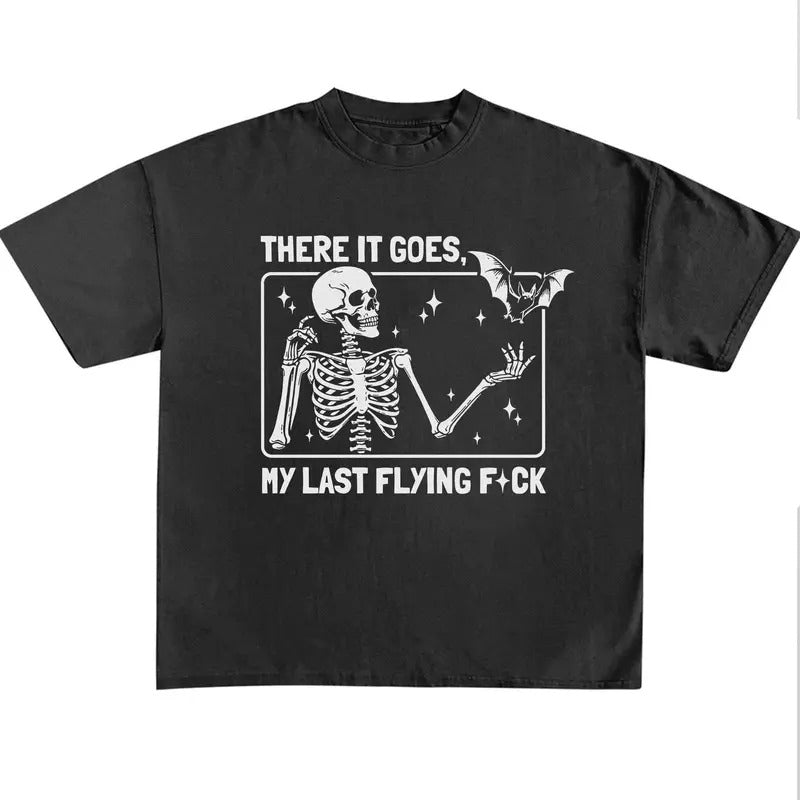 Funny Meme Shirt, There It Ghost, My Last Flying F!ck Comfort Color Shirt, Meme Quote Merch, Funny Trendy Unisex Gift...