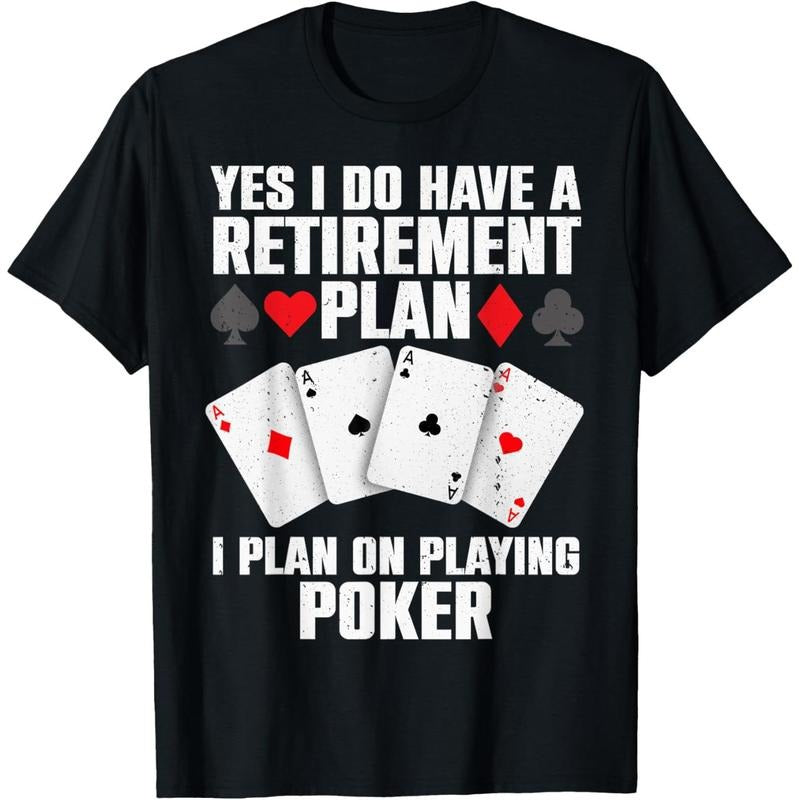 Funny Poker Design For Men Women Poker Player Casino Gambler T-Shirt made in usa Hoodie, Sweatshirt | WearSparks.com