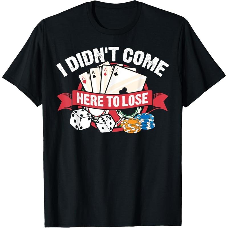 Funny Poker Gift For Men Women Poker Player Cool Card Game T-Shirt made in usa Hoodie, Sweatshirt | WearSparks.com