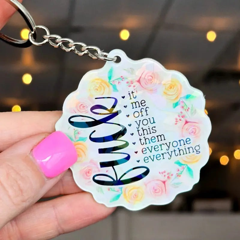 Funny Shimmer Acrylic Keychain T-Shirts, Hoodie, Sweatshirt | WearSparks.com