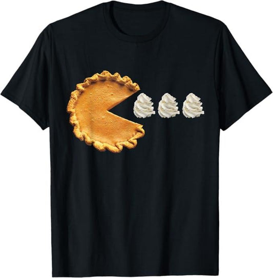 Funny Thanksgiving Shirts, Pumpkin Pie Thanksgiving T-Shirt - Menswear Top Hoodie, Sweatshirt | WearSparks.com