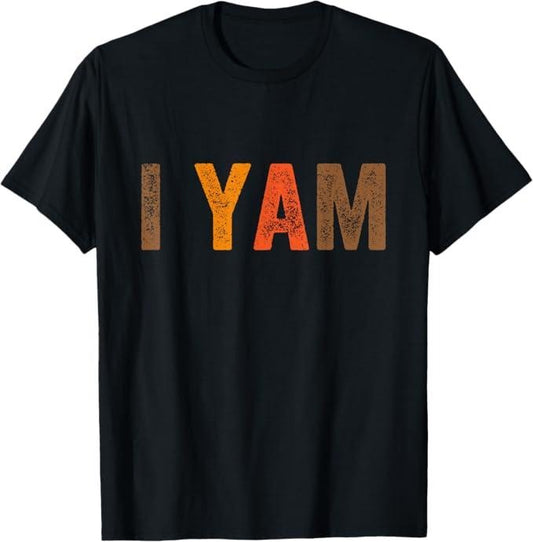 Funny Thanksgiving Shirts, Set Couples Thanksgiving She's My Sweet Potato I Yam T-Shirt
