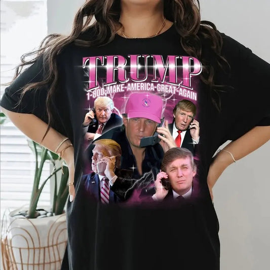 Funny Trump Pink Miss Me Yet Shirt, Trump Retro Bootleg Shirt Hoodie, Sweatshirt | WearSparks.com