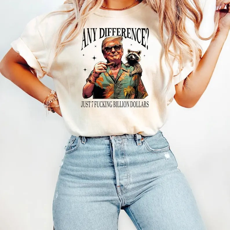 Funny Trump Shirt, Trump with Raccoon Shirt, Trump Gift, Trump Thug Life Shirt, Summer Trump Shirt, Trump 2024 Shirt...