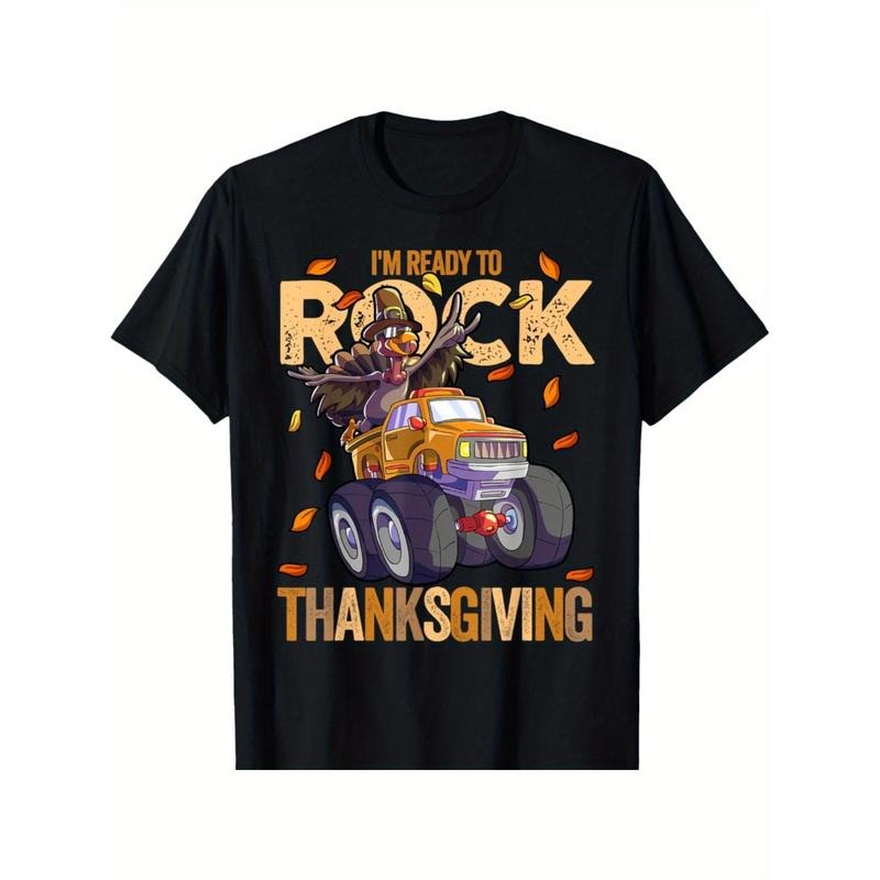 Funny Turkey Monster Truck Thanksgiving Turkey T-Shirt made in usa Hoodie, Sweatshirt | WearSparks.com