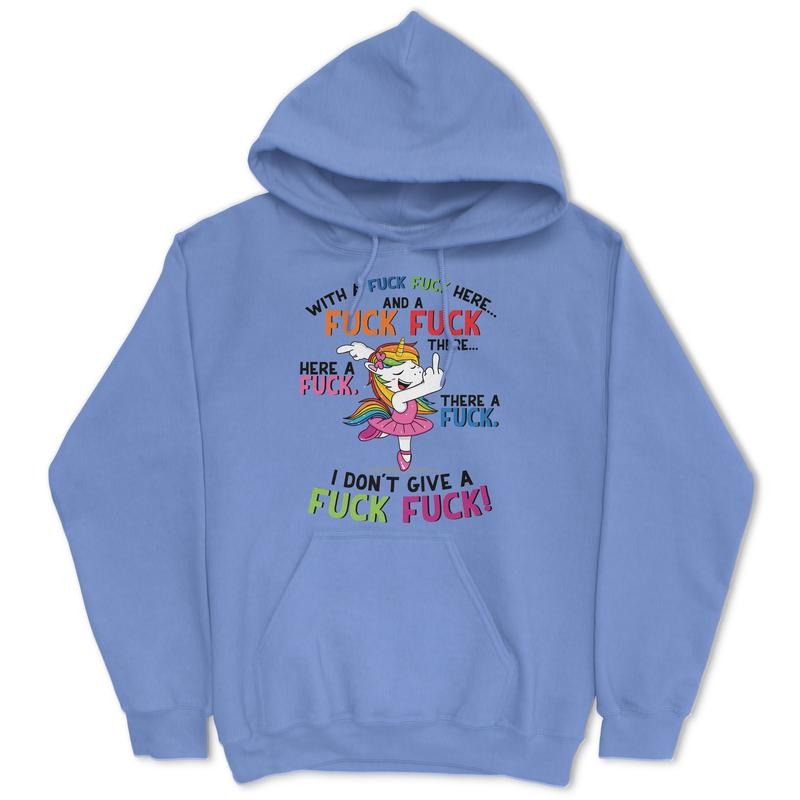 Funny Unicorn Hoodie - Women's Pullover Hoodie - Long Sleeve - Casual T-Shirts, Sweatshirt | WearSparks.com