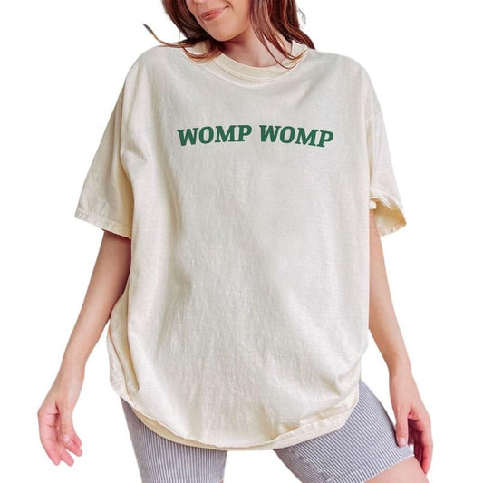 Funny Womp Womp Vintage Tee, Womp Womp Meme Graphic Tee Unisex, Silly Unisex Shirt, Unisex Funny Slang Outfits, Meme...