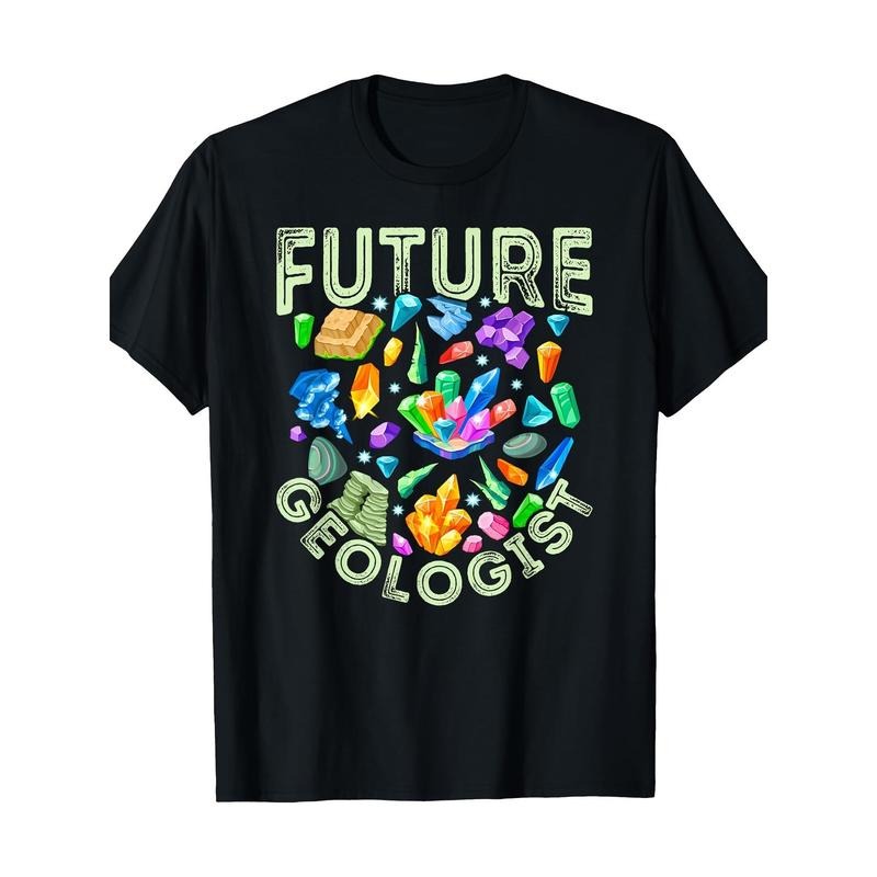 Future Geologist Geology enthusiast Rock Collector T-shirt -100% cotton Made in USA Hoodie, Sweatshirt | WearSparks.com