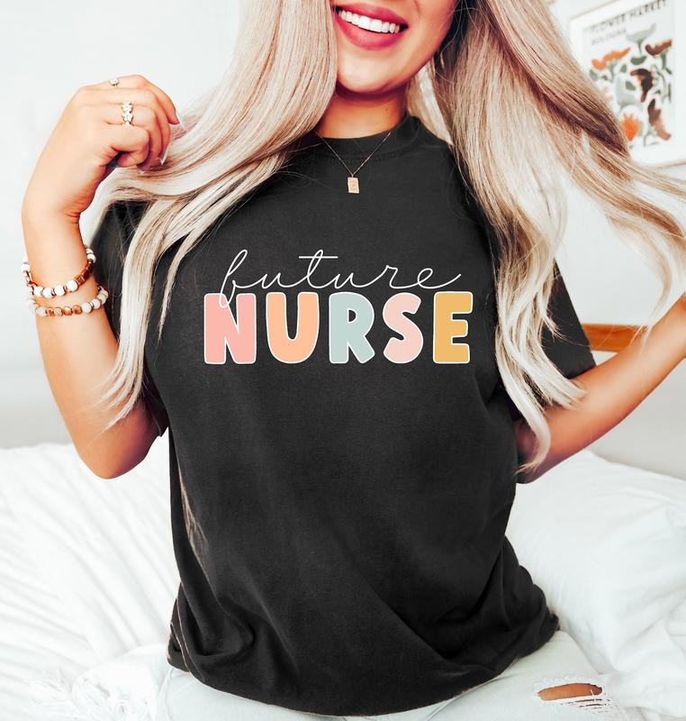 Future Nurse Sweatshirt, Nursing Student Sweatshirt, Nursing School Shirt, Nurse Student Shirt, RN Sweatshirt, Womens,...