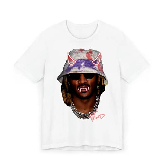 Futureee Kitty Halloween Big Face Rap Tee - Must-Have Graphic Design Shirt Hoodie, Sweatshirt | WearSparks.com