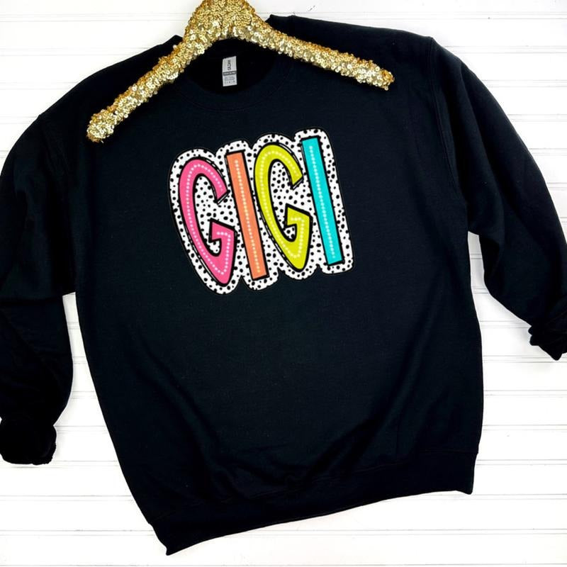 GIGI Neon Spotted Sweatshirt T-Shirts, Hoodie | WearSparks.com