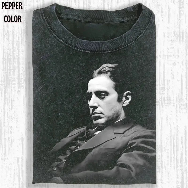 GODFATHER T-SHIRT, funny graphic tees, vintage tees Menswear Top Hoodie, Sweatshirt | WearSparks.com