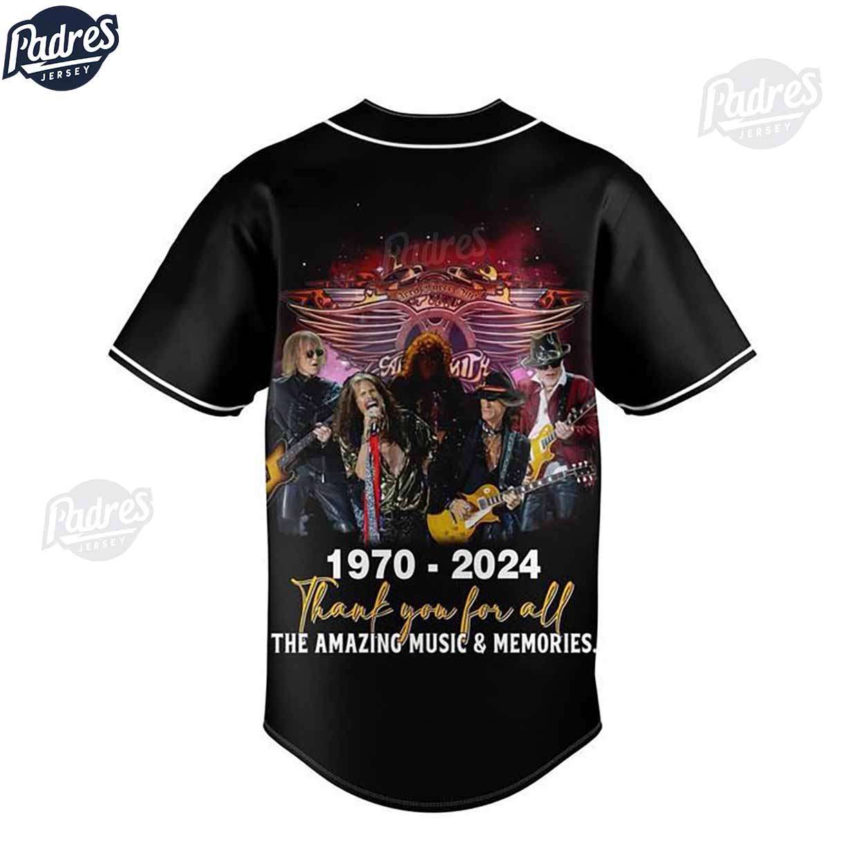 GOJIRA Custom Black Baseball Jersey - Padres Jersey Oasis: Elevate Your Baseball Style Game T-Shirts, Hoodie,... (Image 2)