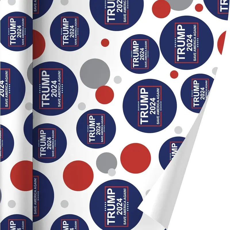GRAPHICS & MORE Trump 2024 Gift Wrap Wrapping Paper Roll T-Shirts, Hoodie, Sweatshirt | WearSparks.com