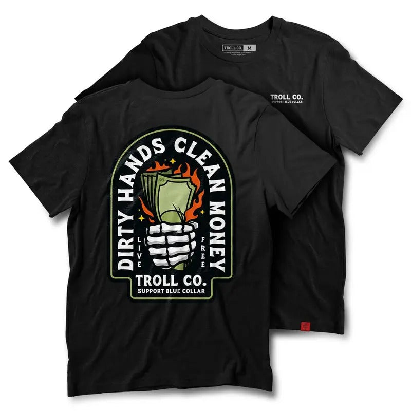 GREEN BACK TEE, WORK T-SHIRT, FOR LABOR DAY Hoodie, Sweatshirt | WearSparks.com