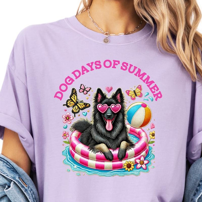 GROENENDAEL Dog Days of Summer Shirt ~ Unisex Apparel Relaxed Fit Printed In The USA Clothing Womenswear Casual Comfort...