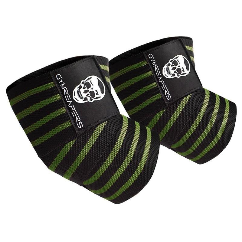 GYMREAPERS Green Weightlifting Elbow Wraps with Hook and Loop Closure - 40 Inches T-Shirts, Hoodie, Sweatshirt