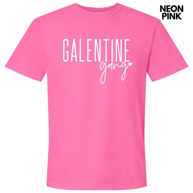 Galentine Gang Comfort Colors T-Shirt Hoodie, Sweatshirt | WearSparks.com