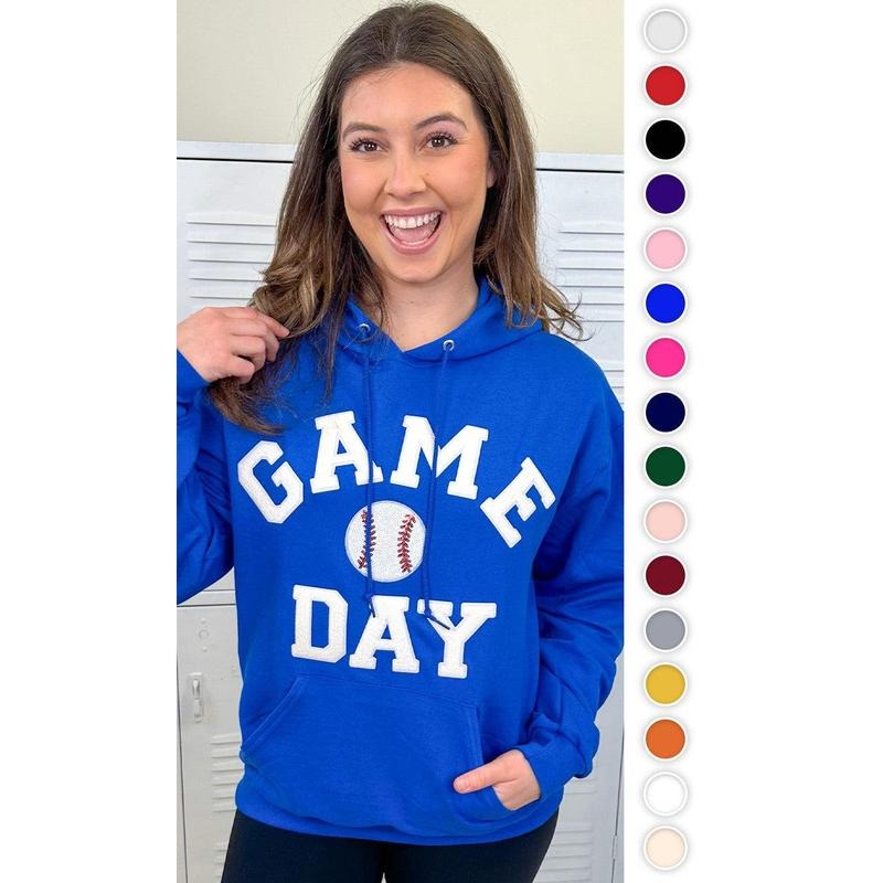 Game Day Sparkle Baseball Adult Hoodie T-Shirts, Sweatshirt | WearSparks.com