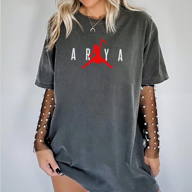 Game Of Thrones Air Arya T-Shirt Hoodie, Sweatshirt | WearSparks.com