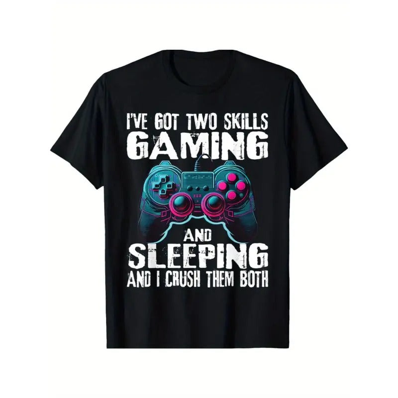 Gaming And Sleeping Funny Gamer Sayings Boys Teens Kids Men T-Shirt made in usa Hoodie, Sweatshirt | WearSparks.com