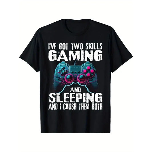 Gaming And Sleeping Funny Gamer Sayings Boys Teens Kids Men T-Shirt made in usa Hoodie, Sweatshirt | WearSparks.com