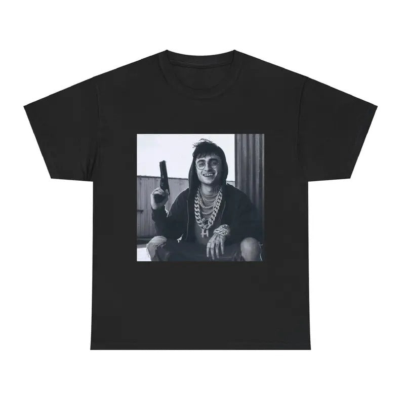 Gangsta Wizard, Unisex Shirt - Fantasy Graphic Tee, Movie Merch, Ai Meme T shirt Hoodie, Sweatshirt | WearSparks.com