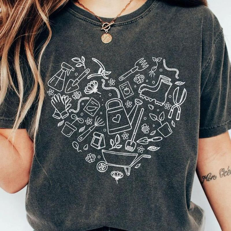 Gardener Shirt, Plant Lover Shirt, Farmer T Shirt for Women, Plant Mom Shirt, Gift For Gardeners, Gardening Shirt, Plant...