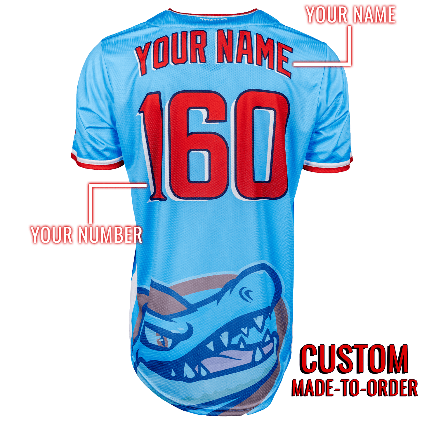 Gatrs PokéLeague Lifestyle Baseball Jersey *CUSTOM*