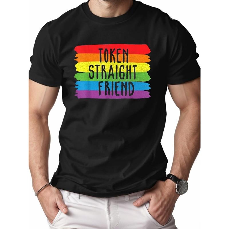 Gay Day Rainbow cotton men's T-shirt fits comfortably Made in USA Hoodie, Sweatshirt | WearSparks.com