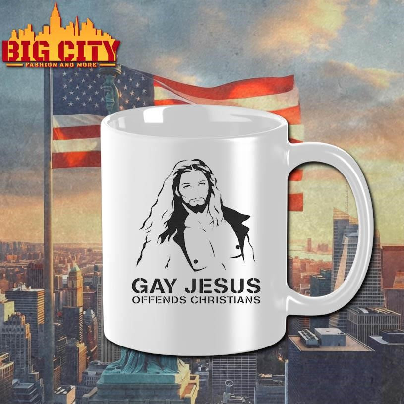 Gay Jesus Offends Christians Shirt