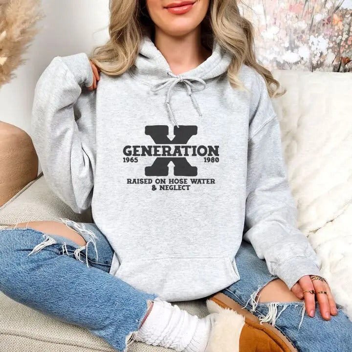 Gen X Hoodie, Printed in the USA hoodie #funny #cute #girly T-Shirts, Sweatshirt | WearSparks.com