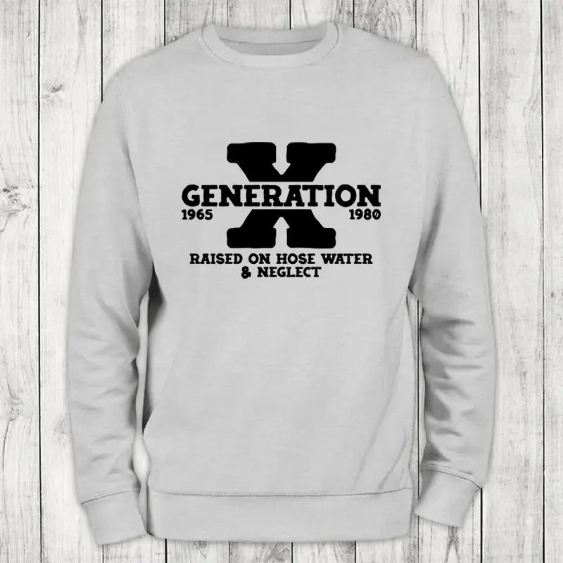 Gen X Sweatshirt Classic Womenswear T-Shirts, Hoodie | WearSparks.com