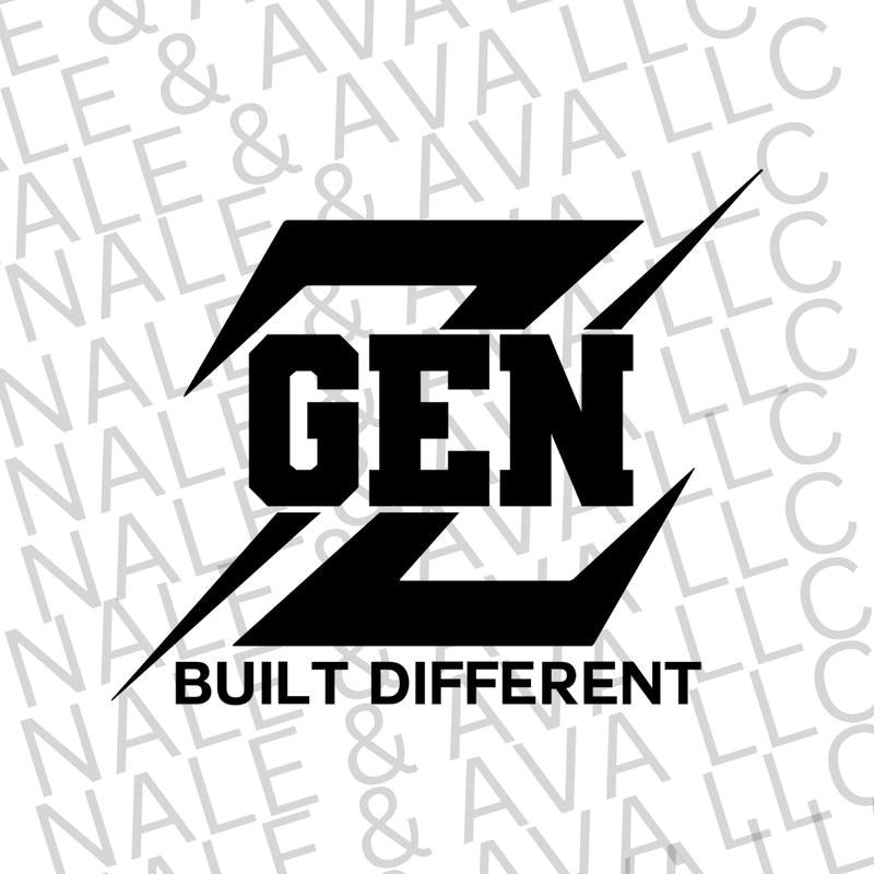 Gen Z Screen Print Transfer T-Shirts, Hoodie, Sweatshirt | WearSparks.com