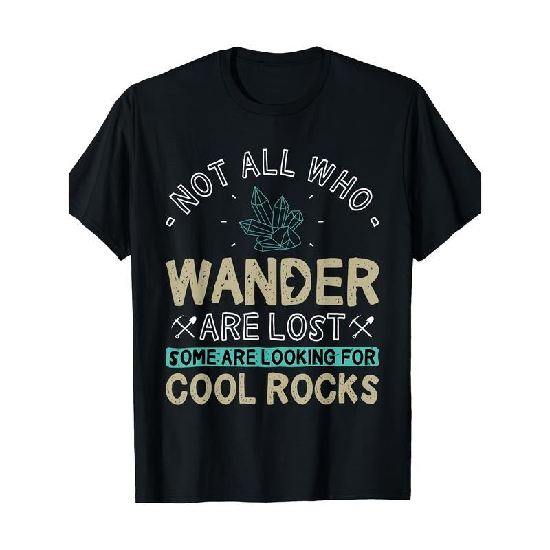 Geode Hunter Graphic Tee - 100% Cotton, Short Sleeve, Crew Neck T-Shirt for Men | Casual & Comfortable Fit Made in USA...