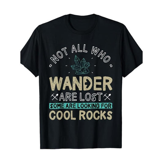 Geode Hunter Graphic Tee - 100% Cotton, Short Sleeve, Crew Neck T-Shirt for Men | Casual & Comfortable Fit Made in USA...