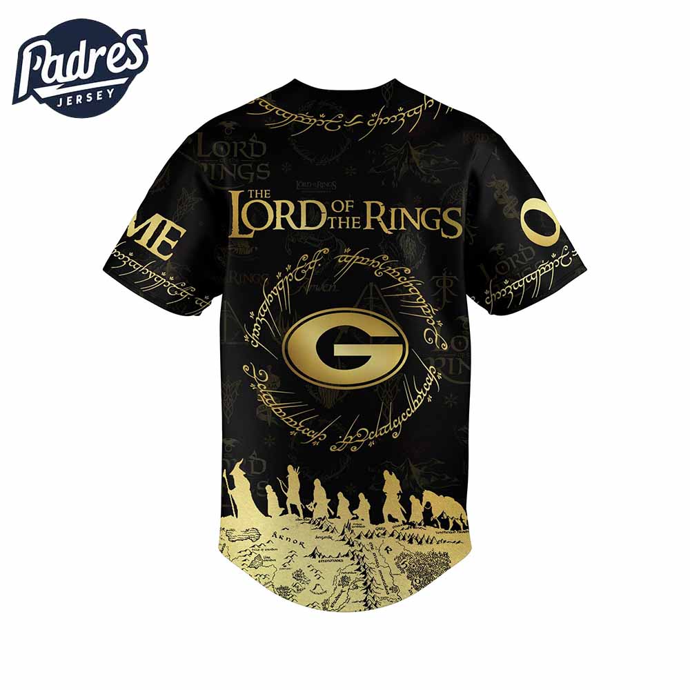 Georgia Bulldogs NCAA x The Lord Of The Rings Personalized Baseball Jersey Outfit - Padres Jersey Oasis:... (Image 3)