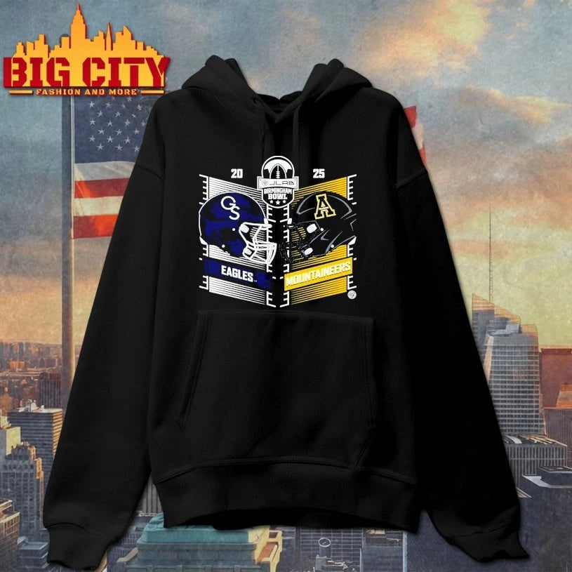 Georgia Southern Head to Head Appalachian State Birmingham Bowl Shirt