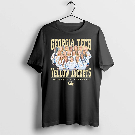 Georgia Tech Yellow Jackets 2025 2026 Womens Volleyball Team Tshirts Sweater