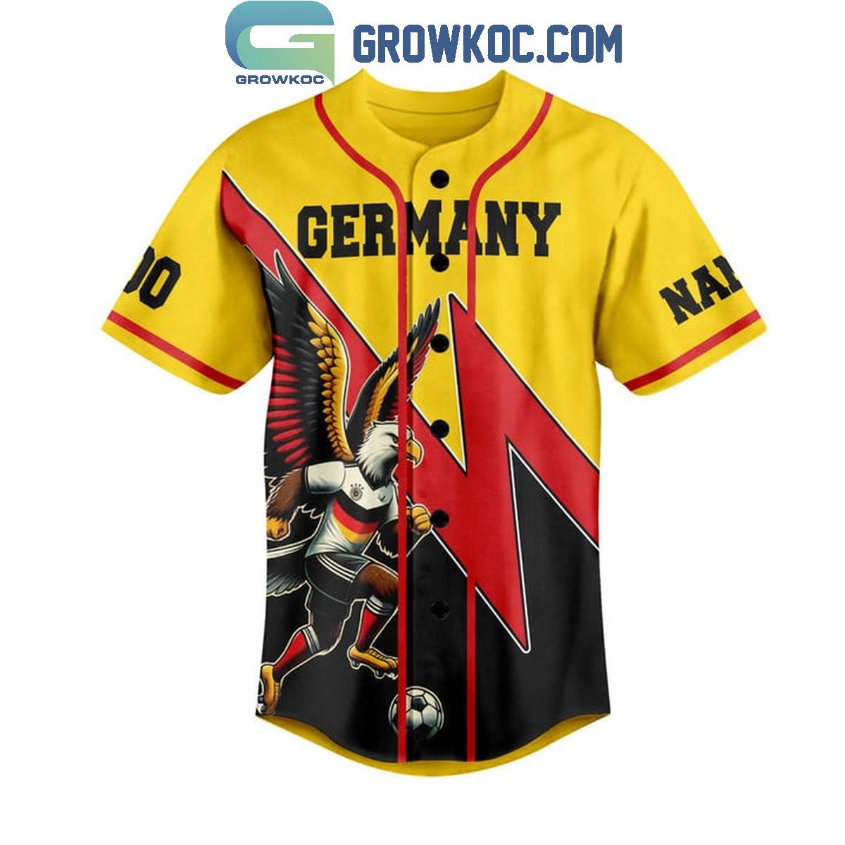 Germany UEFA Euro 2024 I’m A Fan Now And Forever Personalized Baseball Jersey