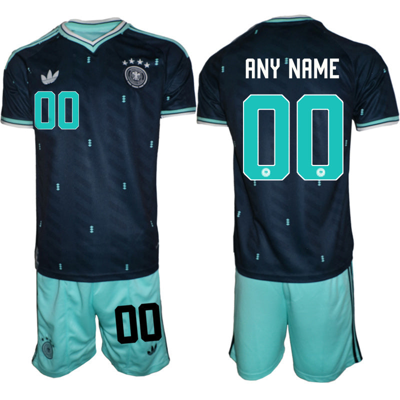 Germany Custom Navy 2026 Away Soccer Jersey Suit