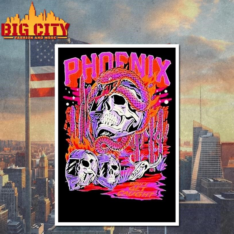 Ghost Racing Phoenix Don’t Get Caught Skulls Shirt