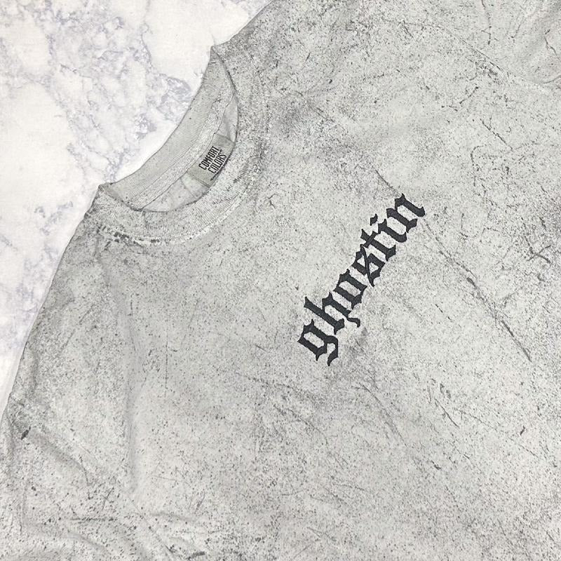 Ghostin - Color Blast Comfort Colors Embroidered Tee (Tonal) Top Womenswear Hoodie, Sweatshirt | WearSparks.com